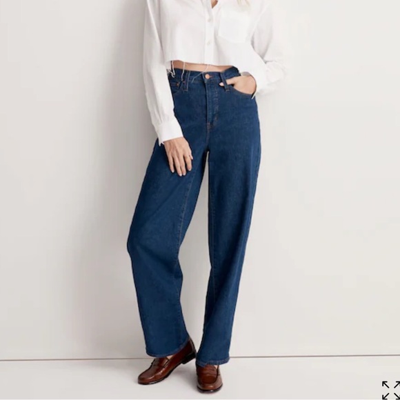 Madewell The Perfect Vintage Wide-Leg Jean - Picture 1 of 11